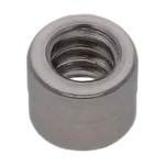 Tapped foot for intermediate crown wheel (barrel bridge)
