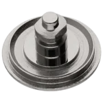 Axle for oscillating weight