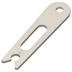 Spring clip for oscillating weight